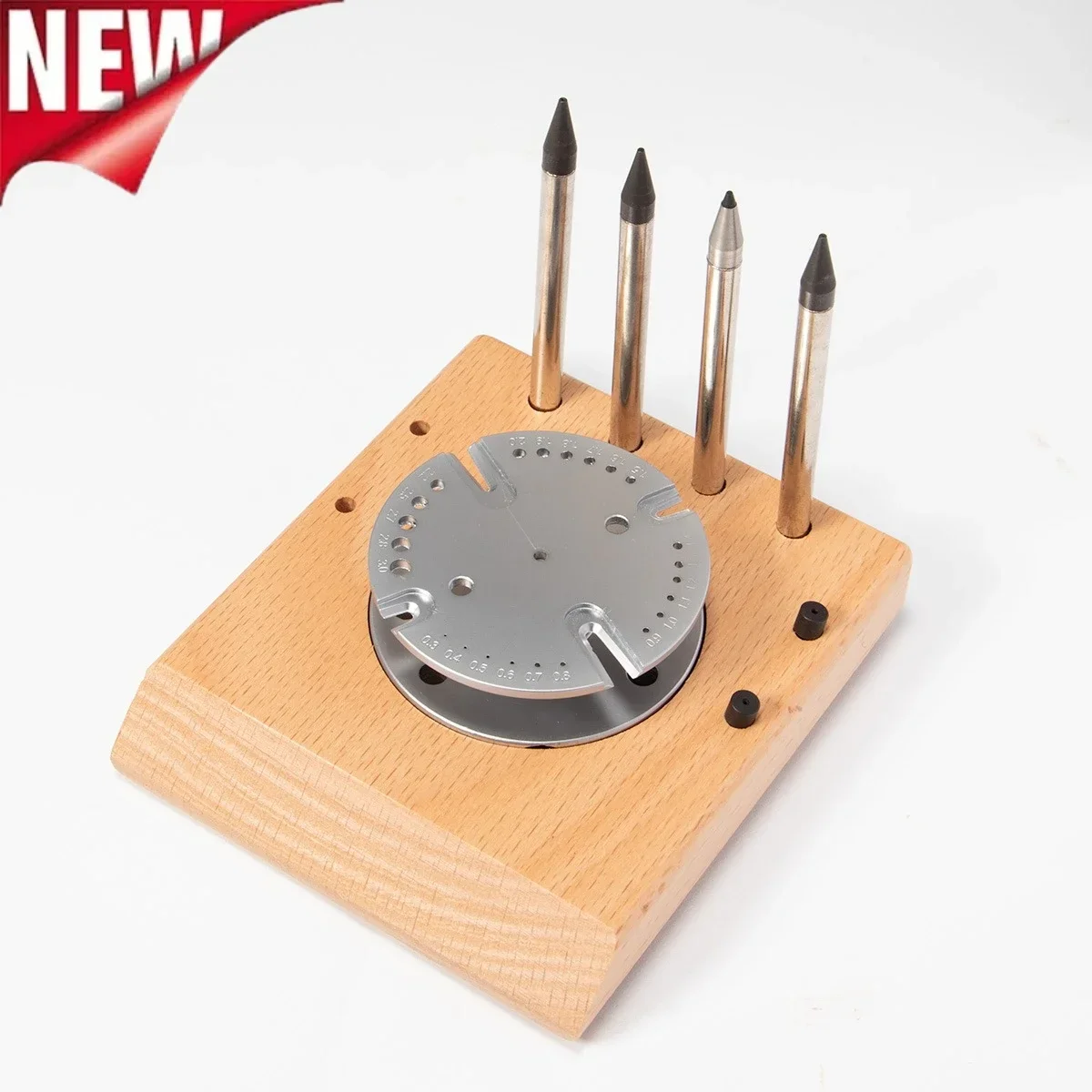Watch Repair Tool Removal and Installation of Hairspring Balance Wheel Balance Staff Tool Steel Punch Pin for Watchmaker