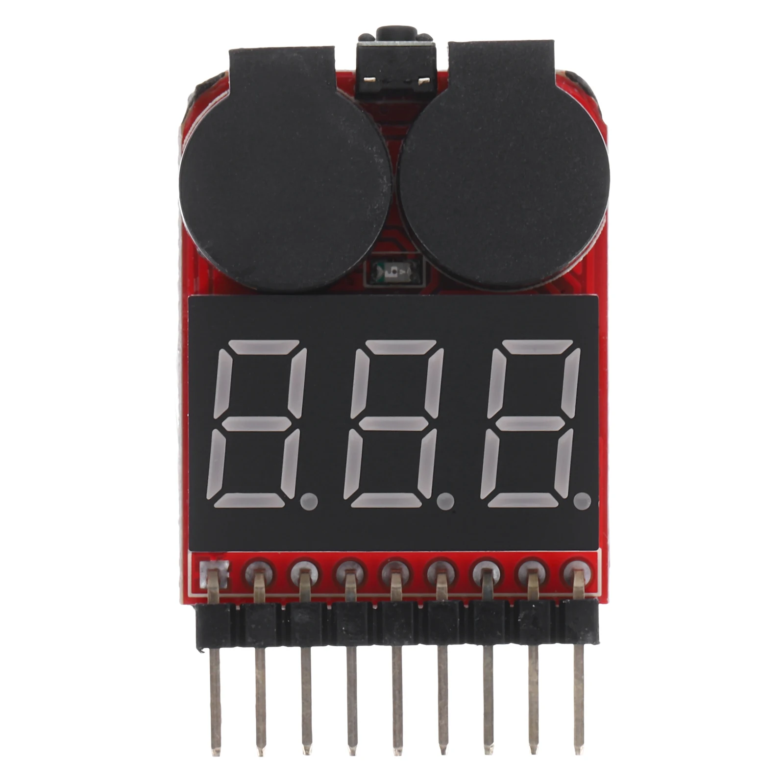 

- Lipo Tester Voltage Capacity Check Tool Low Alarm LED Indicator Voltmeter Lithium Ion Protection