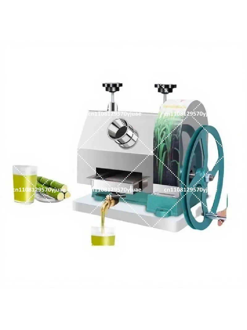 Portable Manual Mini Sugarcane Juicer Hand Operated Beverage Making Sugar Cane Extractor Machine