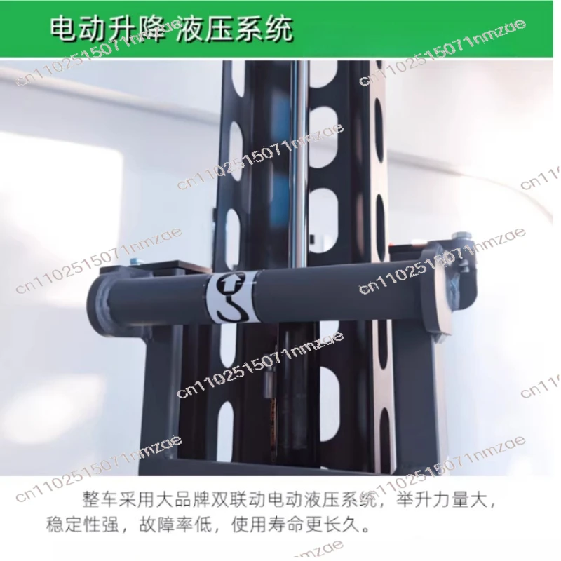 Side Shift Pallet Truck for Semi Electric 500kg Self Loading Stacker Lift with 1.3m Lifting Height Electric