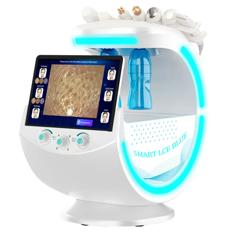 

New 7 In 1 Multifunction Smart Facial Cleansing Skin Analyze Deep Pore Vacuum Lift Anti-aging Beauty Machine