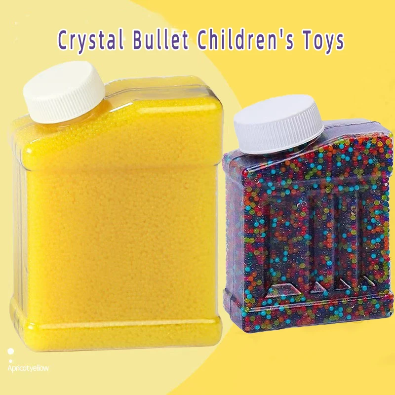 ماصة للماء قسط كريستال كلاي رصاصة جل كرات الذخيرة متوافق هلام بندقية المياه الناسف الملونة كريستال كلاي لعبة رصاصة