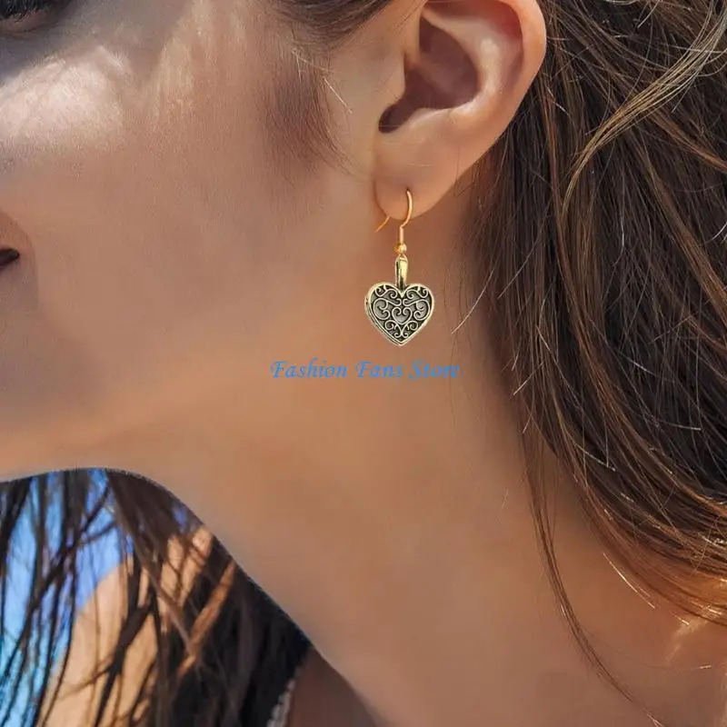 

Очарование в виде сердца из сплава под старину, аксессуар для изготовления ювелирных изделий и украшения сумки, ожерелье,