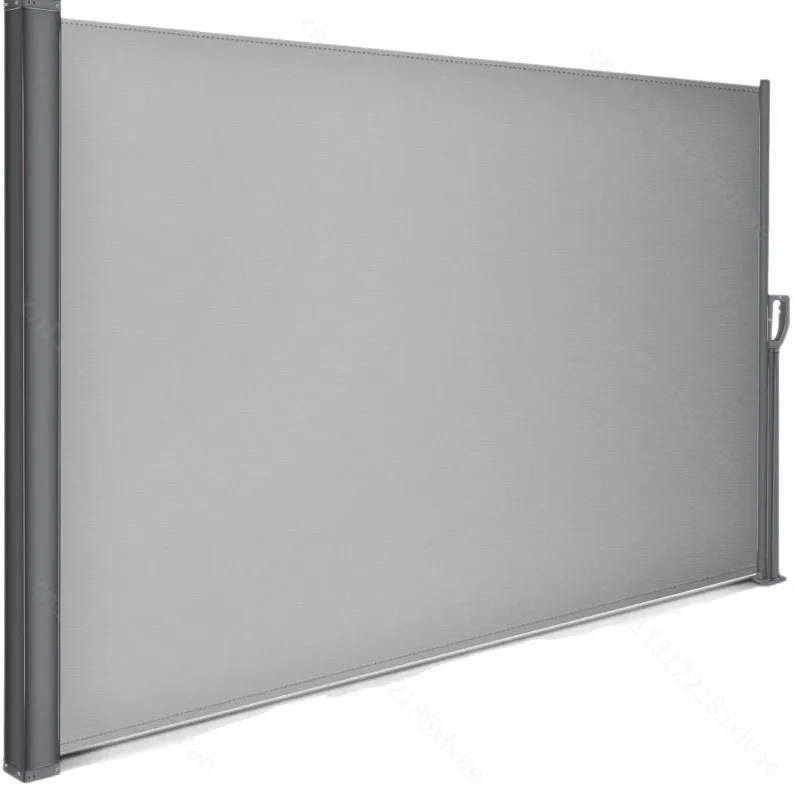 Outdoor Side Pull-up Canopy Retractable Canopy Anti-sun Shading Screen Hand Pull Garden Partition Awning