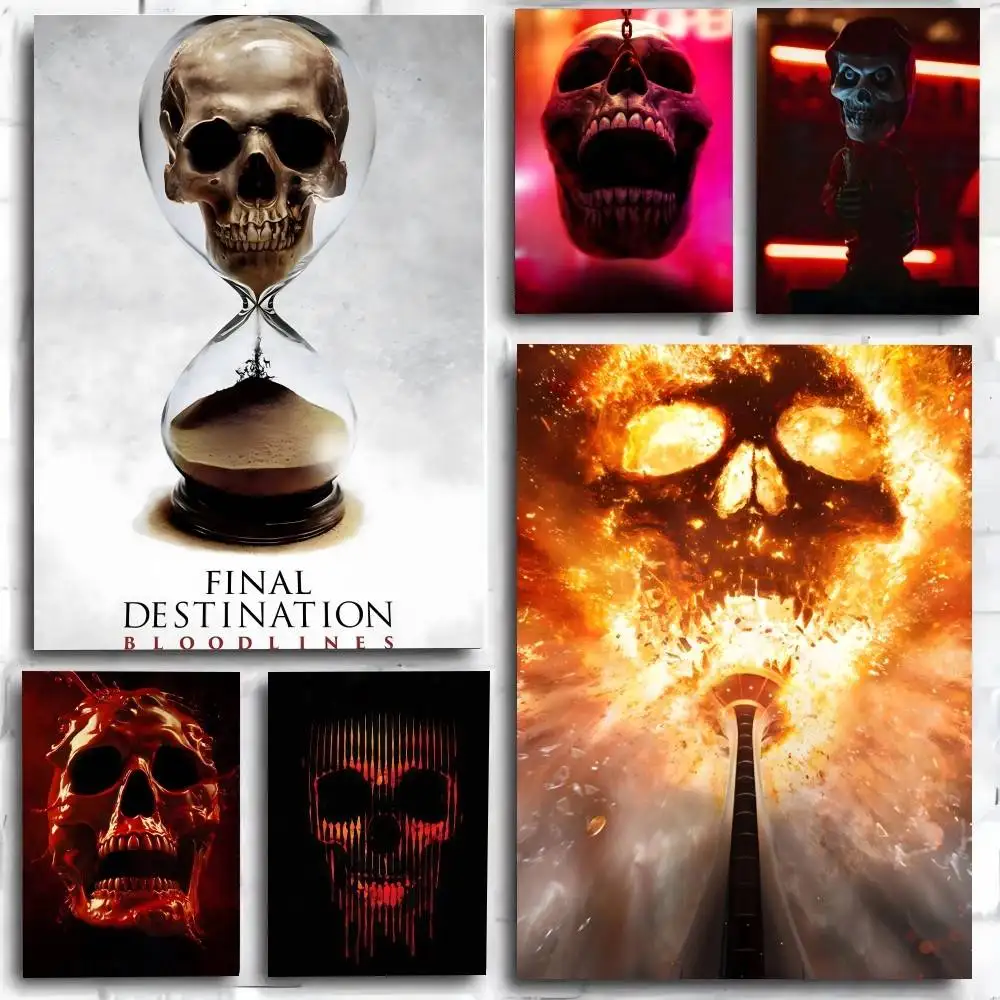 Movie F-Final Destination Bloodlines   Poster and Prints Wall Art Pictures for Modern Bedroom Game Room Home Decor