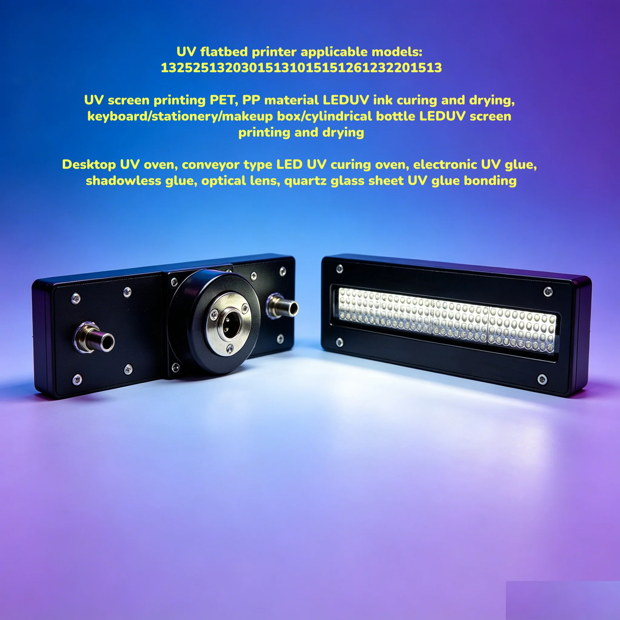 

Powerful 420W Water Cooled LED UV Curing Lamp 160*20mm 385 395nm for Toshiba Ricoh Seiko Epson UV Printer Screen Printing