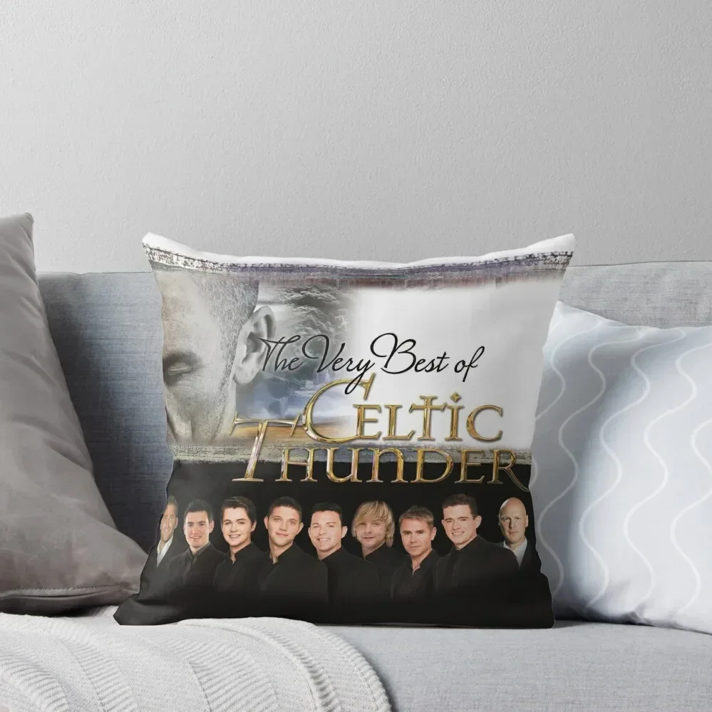 The Very Best Of Celtic Thunder Throw Pillow Marble Cushion Cover Pillow Case Christmas pillow