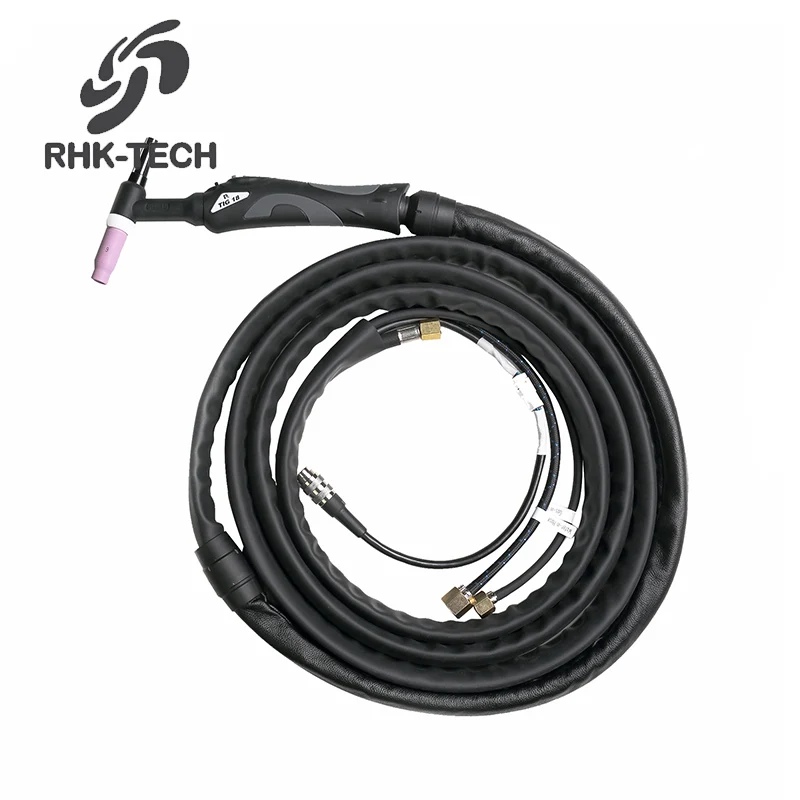 RHK TECH WP18 OEM Customized 320Amp  100% DC Argon Water Cooled TIG Welding Torch