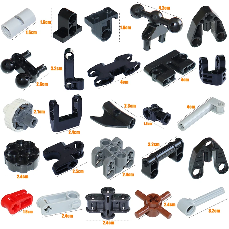 Compatibele bouwstenen Technisch onderdeel MOC Rijring Aspin Verschillende stijlen van technologie Onderdelen Connectors Bakstenen Speelgoed