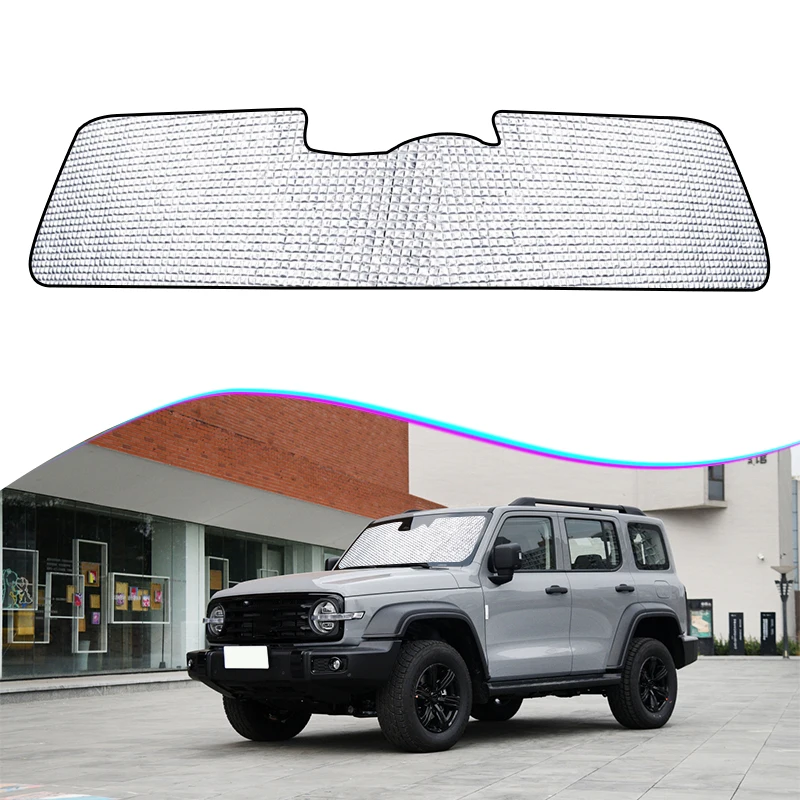 Fit For Great Wall Tank 300 2022 2023 Car Sunshades UV Protection Curtain Sun Shade Visor Front Windshield Cover Protect Privacy