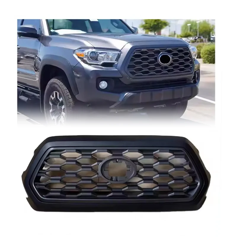 

Modification Maictop High Quality Grill Accessories Modified Plastic Auto Car Grille Auto Body Parts Front Grills for TACOMA Pi