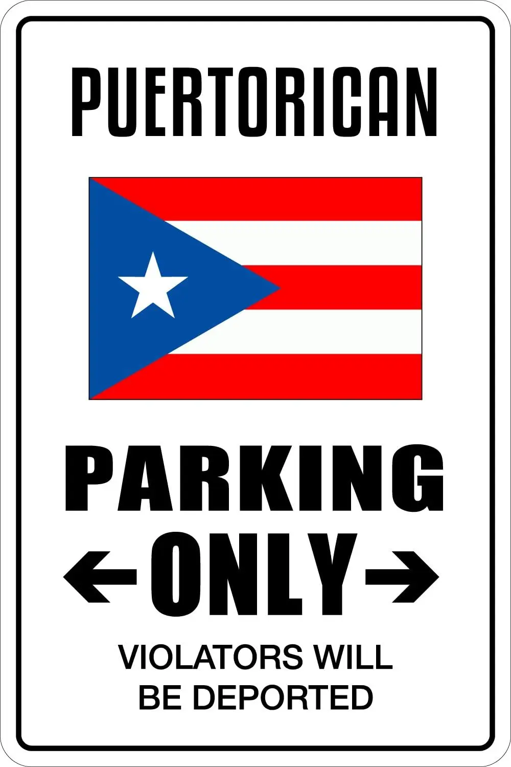 Puerto Rican Parking Only 8