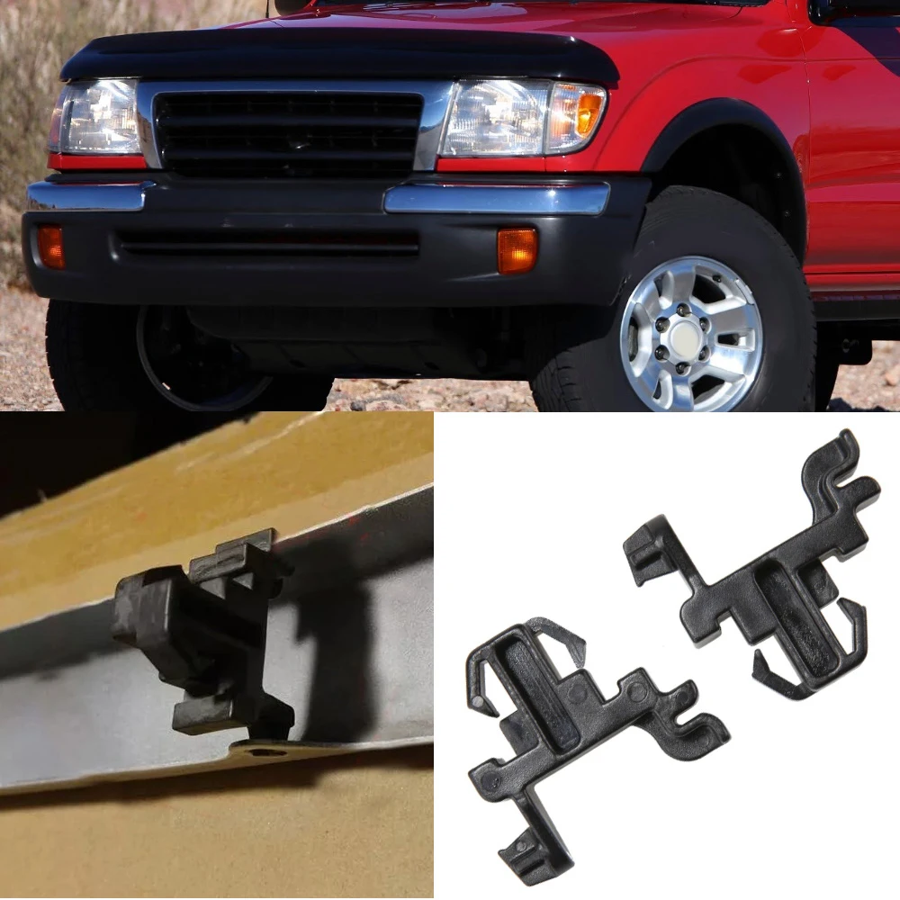 For Toyota Tacoma Prerunner & 4WD 1998 1999 2000 Black Lower Headlight Panel Retainer Clip 5324504010 53245-04010