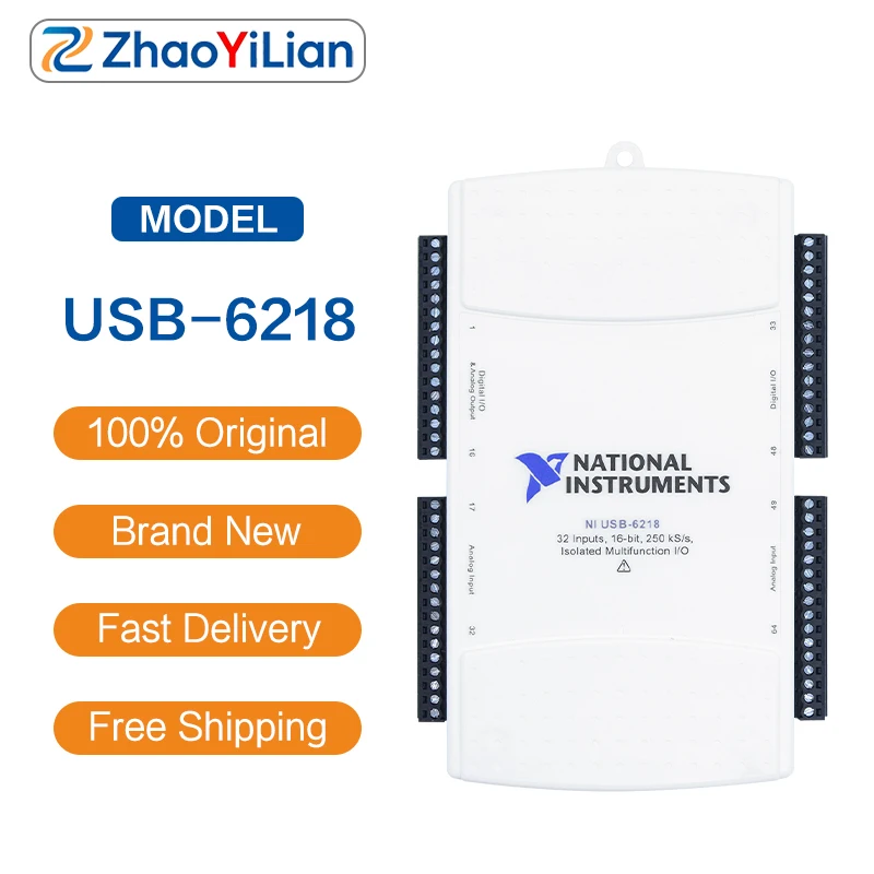 For USB-6218 High Speed USB DAQ Module Analog Input Output