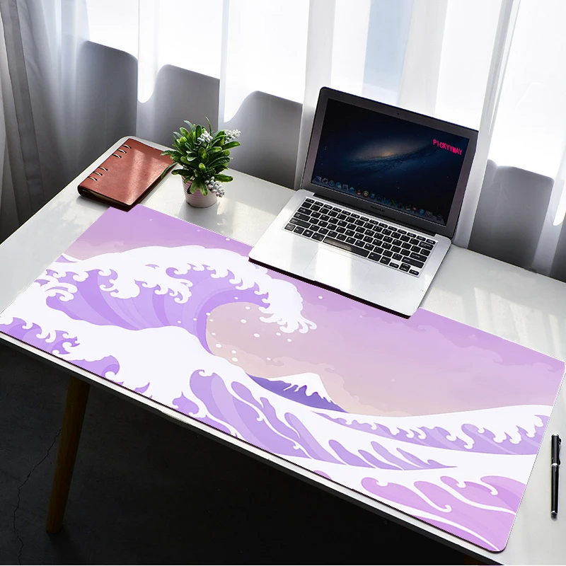 Great Wave Off Art Mouse Pad 900X400MM Pad Mouse Notbook Computer Padmouse Popular Gaming Mousepad Gamer Keyboard Mouse Mats