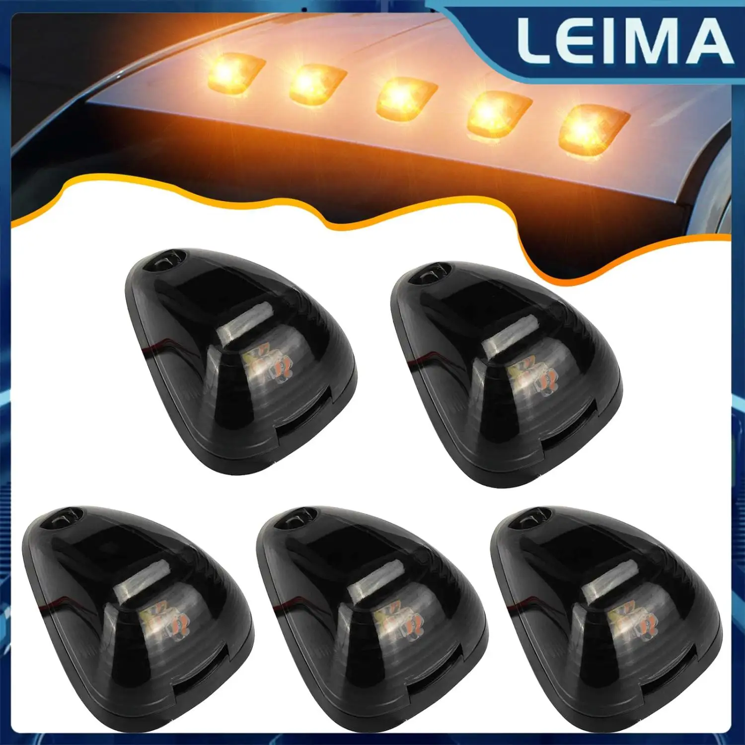 5Pcs Roof Top Cab R…