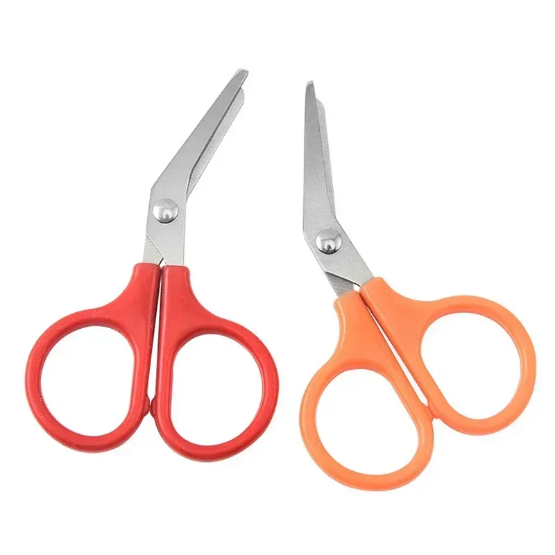 1pc Multi-function Elbow Gauze Scissors Mini Shear Stainless Steel Household Care Bandage Scissor First Aid Kit Accessories