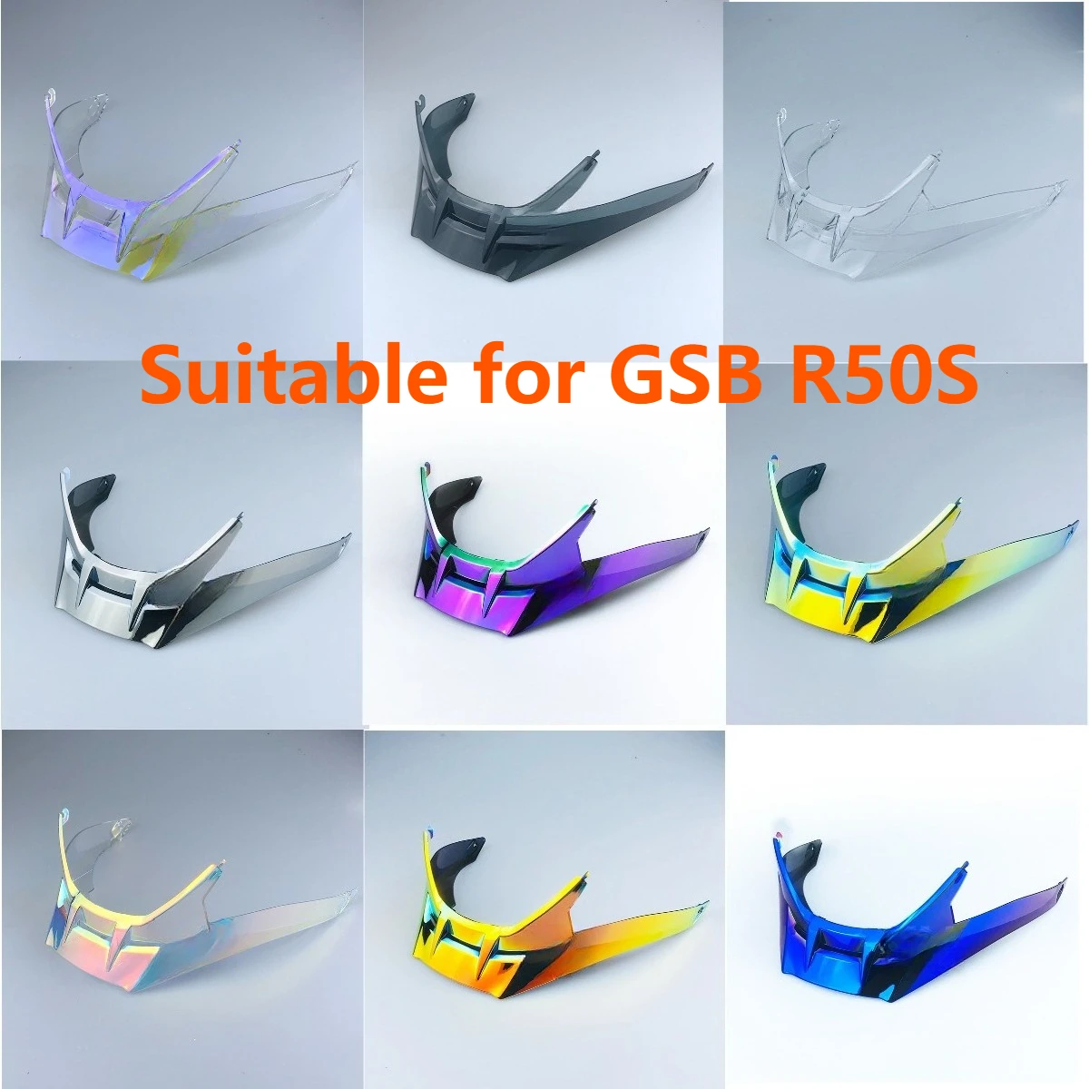 

Motorcycle Rear Trim Helmet Spoiler Suitable for GSB R50S Helmet Accessories