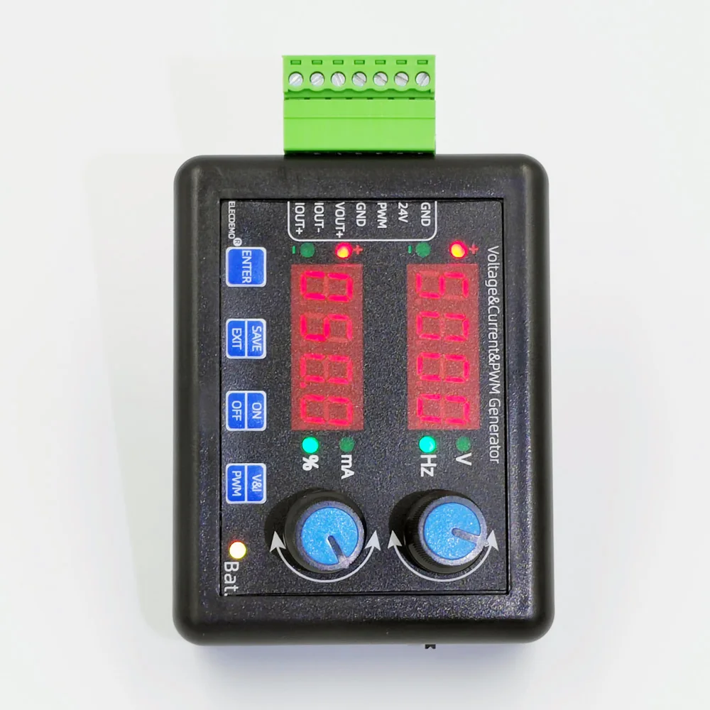 

Precision 0-20mA 0-10V 0-2.5V 0-3.3V 0-5V Signal Generator -12.5V to 12.5V -25mA to 25mA PWM Square Wave Signal Source Simulator