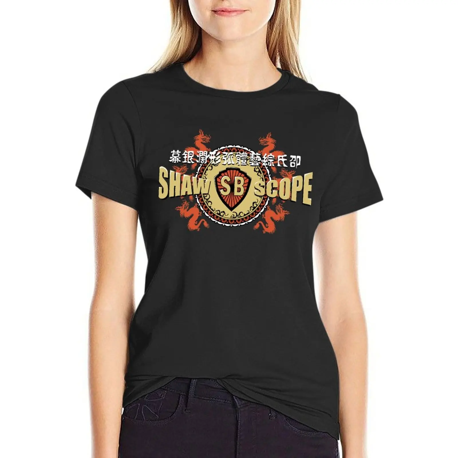 

Shaw Brothers T-Shirt summer clothes Blouse customs design your own plain t shirts for Women