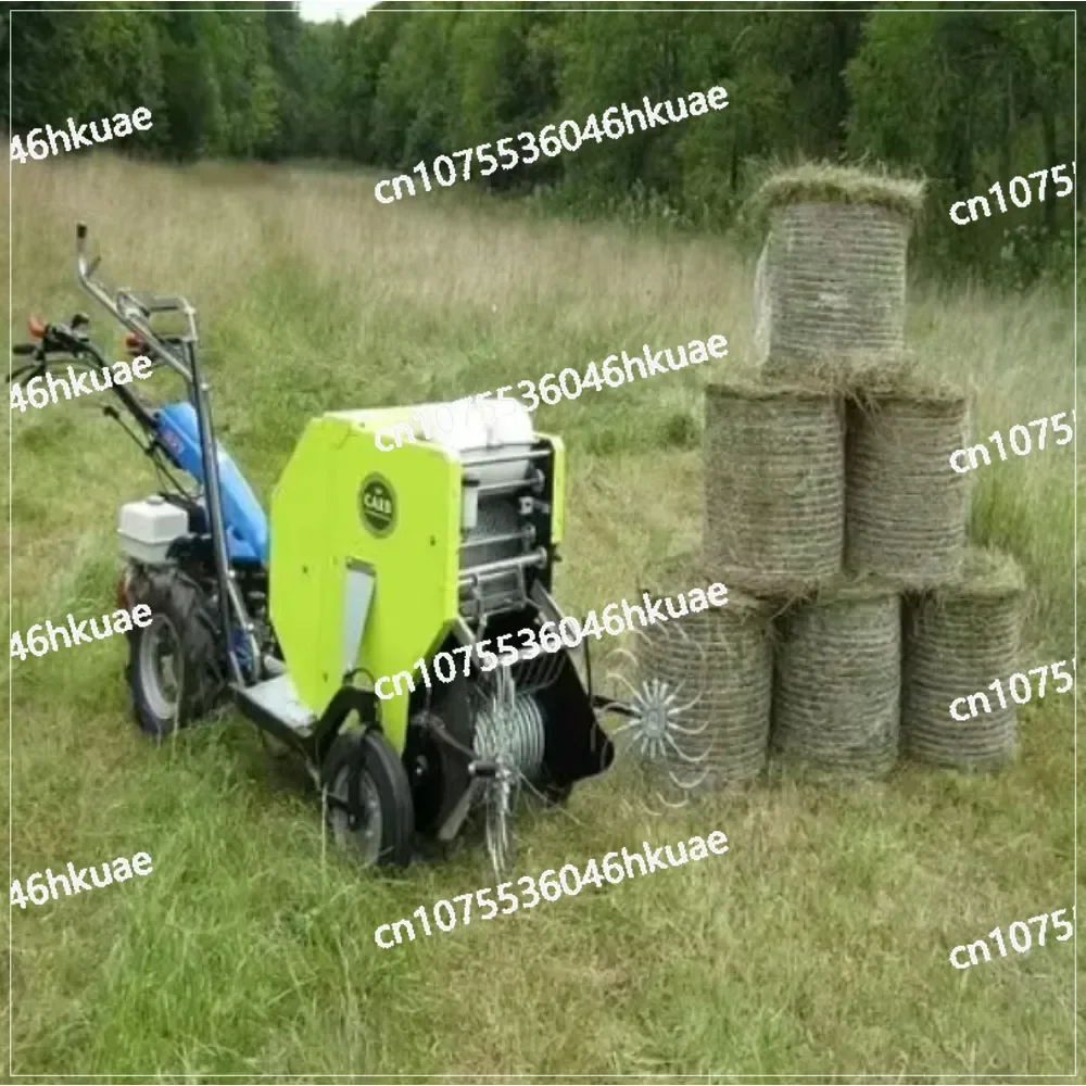 Mini prensa enrollable de hierba de pino de heno de alta calidad, prensa trituradora de bajo consumo, agricultura, proporciona 3 años 230