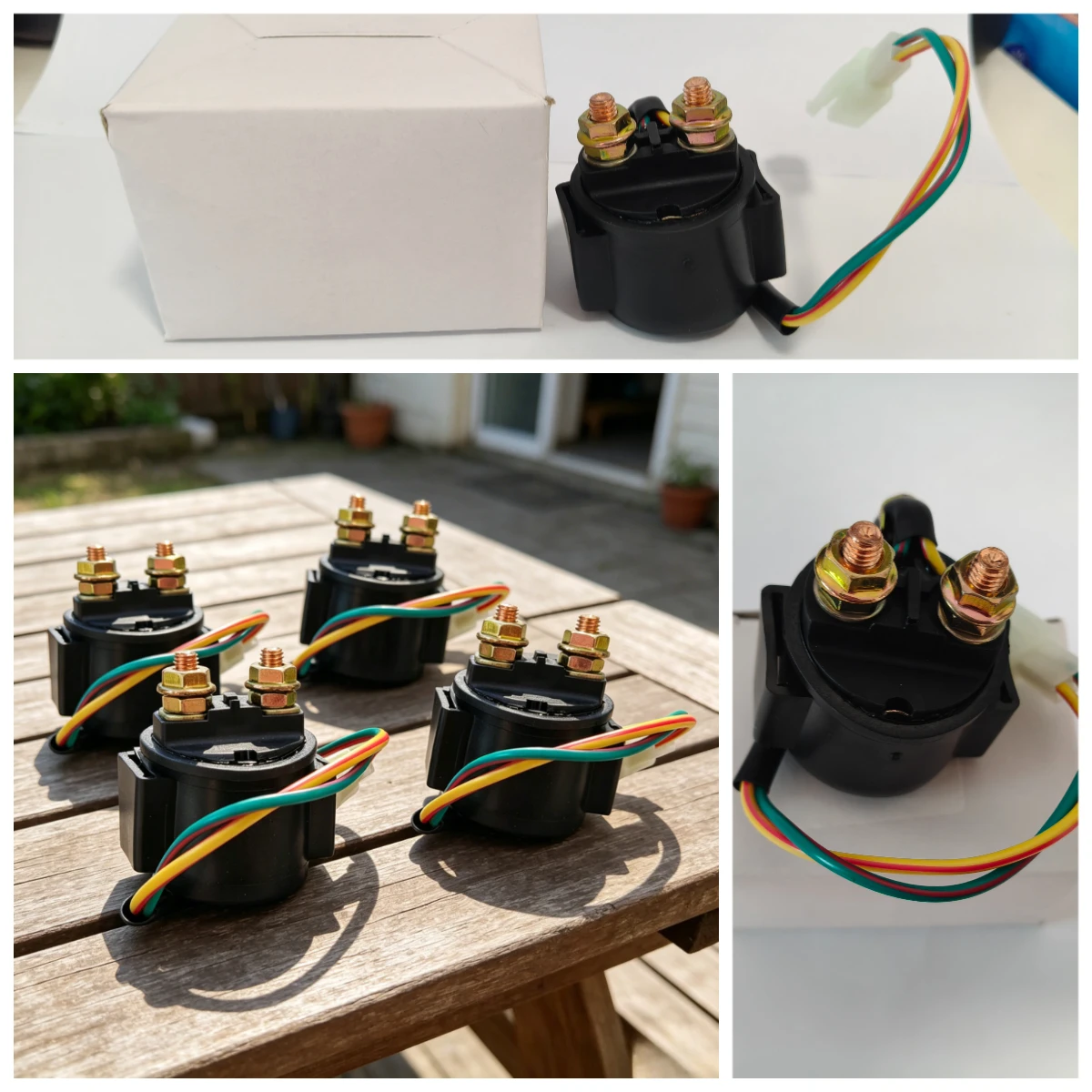1/2/4pc Starter Relay For YAMAHA PRO-4 HAULER YFU1 YFM350 WARRIOR WOLVERINE YFM250 MOTO-4 YFM 350 YFB250 YFB TIMBERWOLF 250 ATV