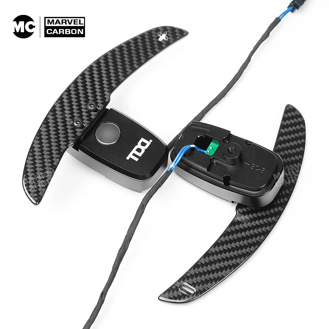 mc-glossy-carbon-fiber-magnetic-steering-wheel-paddle-shifters-for-mercedes-benz-amg-performance-auto-parts-and-accessories