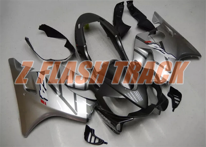 For Honda CBR600F CBR 600F CBR600 F 600 F4i 2004 2005 - 2007 Sport Cowl Body Fairing Kit Bodywork Injection Plastic Silver Gray