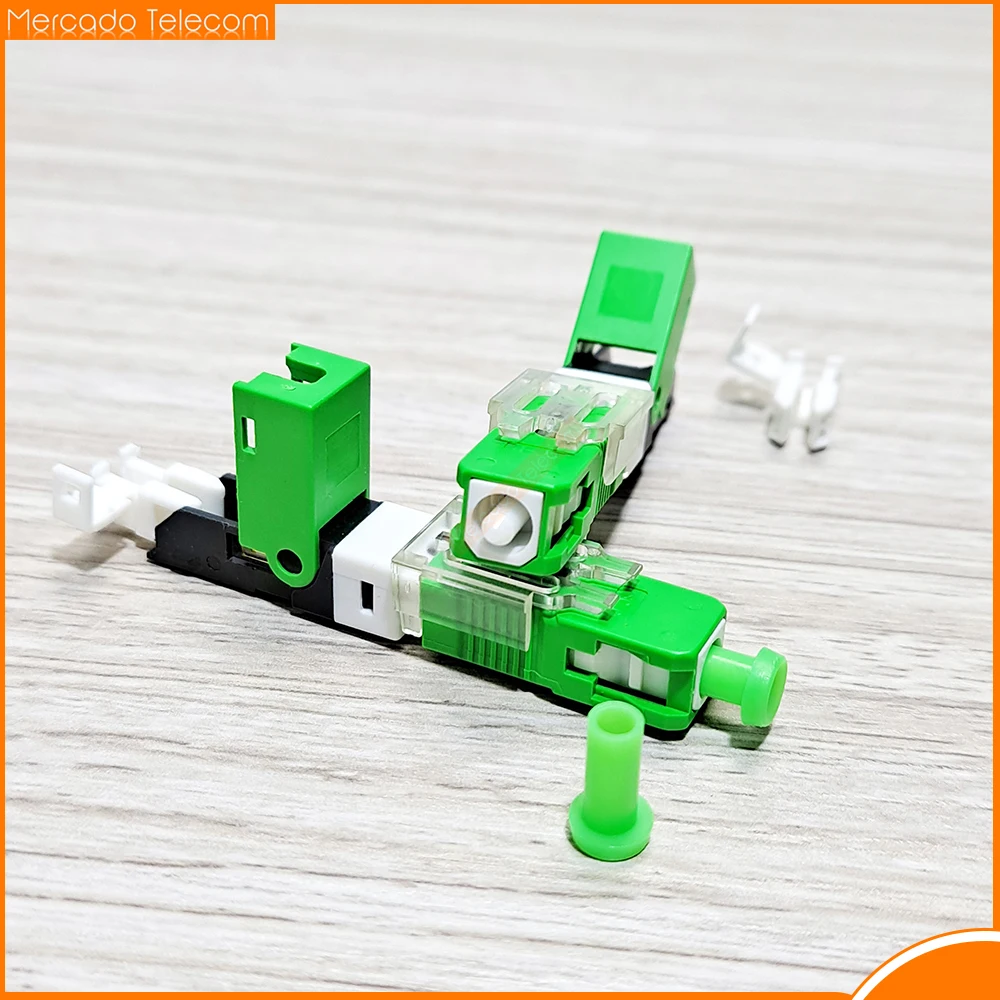 Free Shipping ESC250D FTTH SC APC and SC UPC Single-Mode Fiber Optic Quick Connector FTTH SM Optic Fast Connector