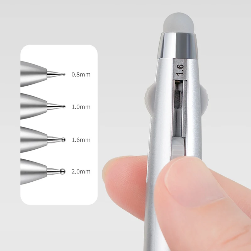 Nail Dotting Pen Nail Art Dotting Tools Mirror Powder Nails Brush Design Nail Painting Brush Manicure Kit for Dot Drawing Salon