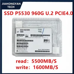 New Original Intel SSD P5530 960G 1.92T 3.84T U.2 PCIe 4.0X4 Enterprise SSD D5-P5530