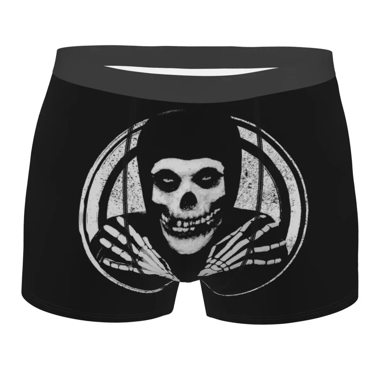 

Мужское нижнее белье Punk Rock Band Misfits, сексуальные трусы-боксеры с принтом на заказ