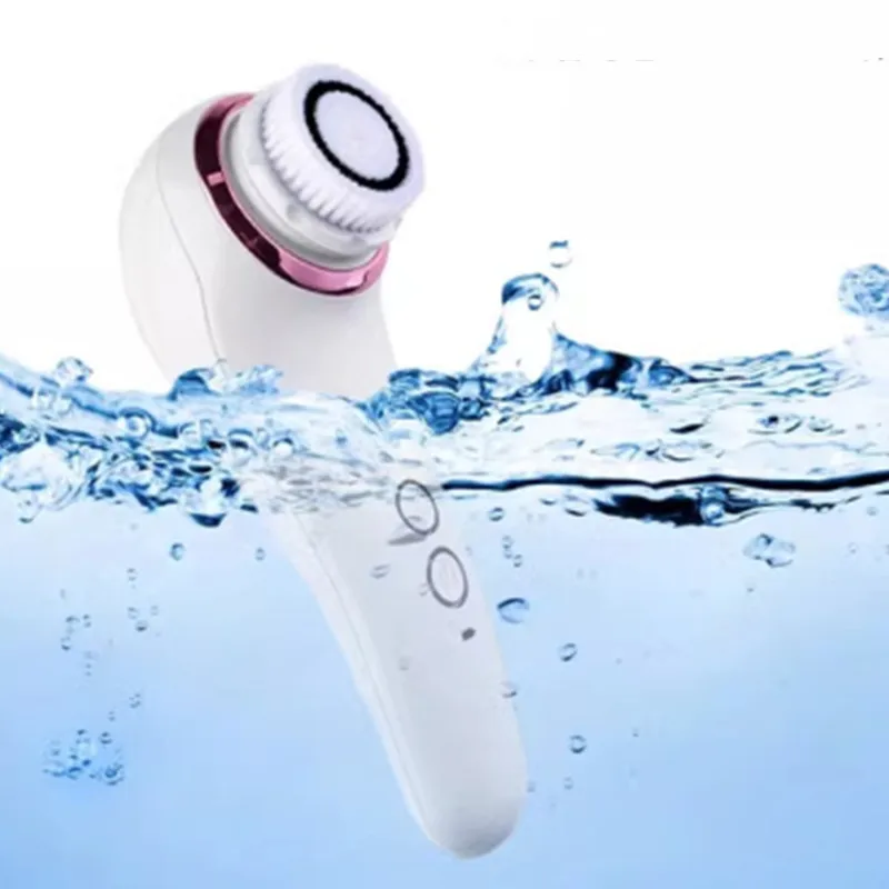 Facial Cleanser Facial Artifact Electric Soft Hair Vibrating Face Charging Beauty  Brush Female Pore Cleaner Instrument