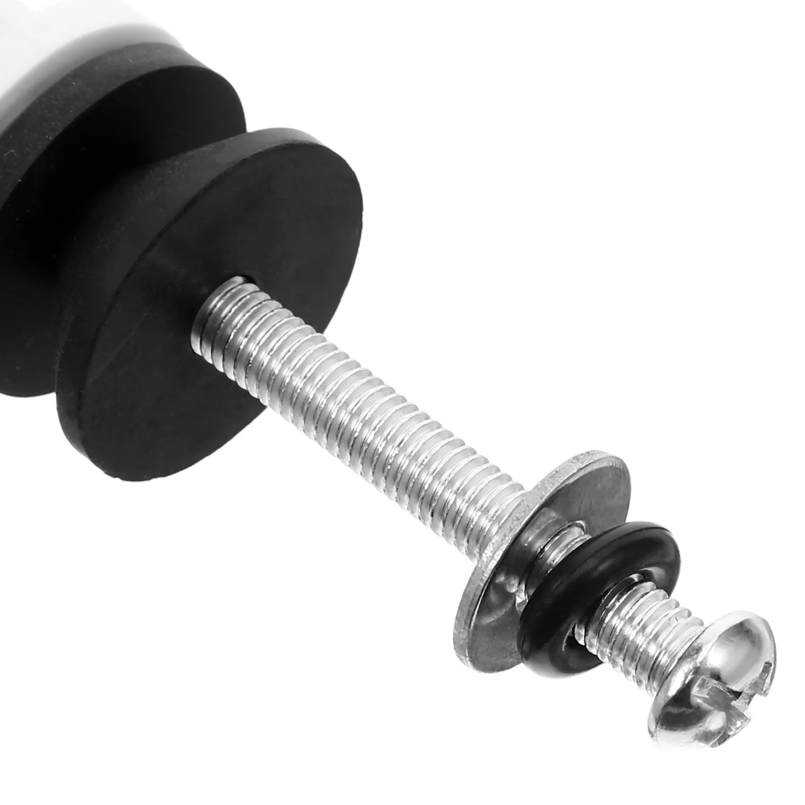 2Pcs Toilet Seat Hinge Replacement Kit Stainless Steel Bolts Screws Quick Release Mount Toilet Seat Fastener Hardware Fixing Set