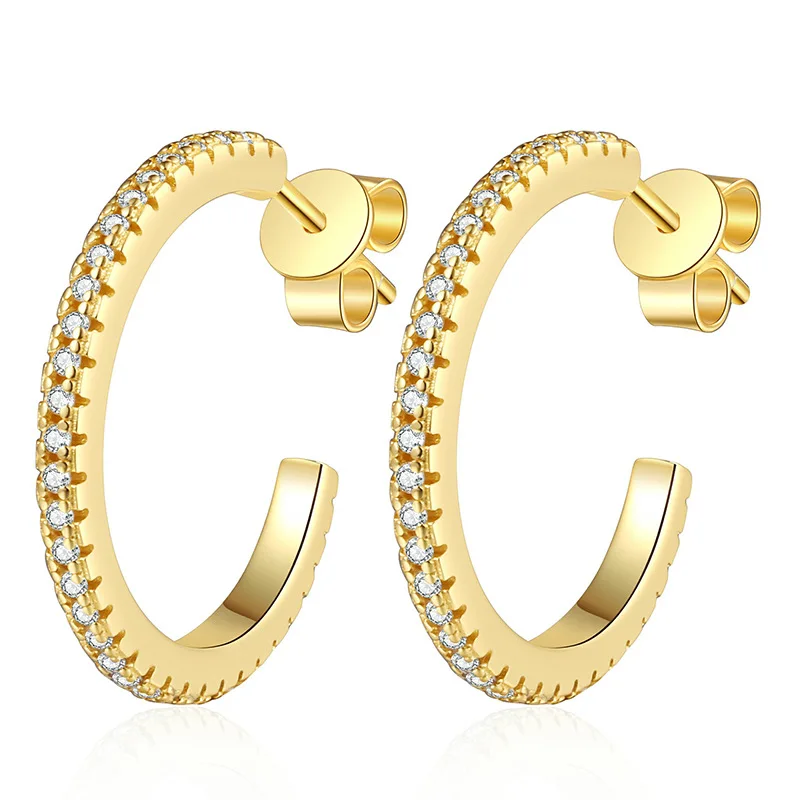 HAIMAITONG PT950 أقراط مويسانيتي بلاتينية عبر الحدود، أقراط، 55 نقطة من آذان مويسانيتي في اليابان وكوريا الجنوبية