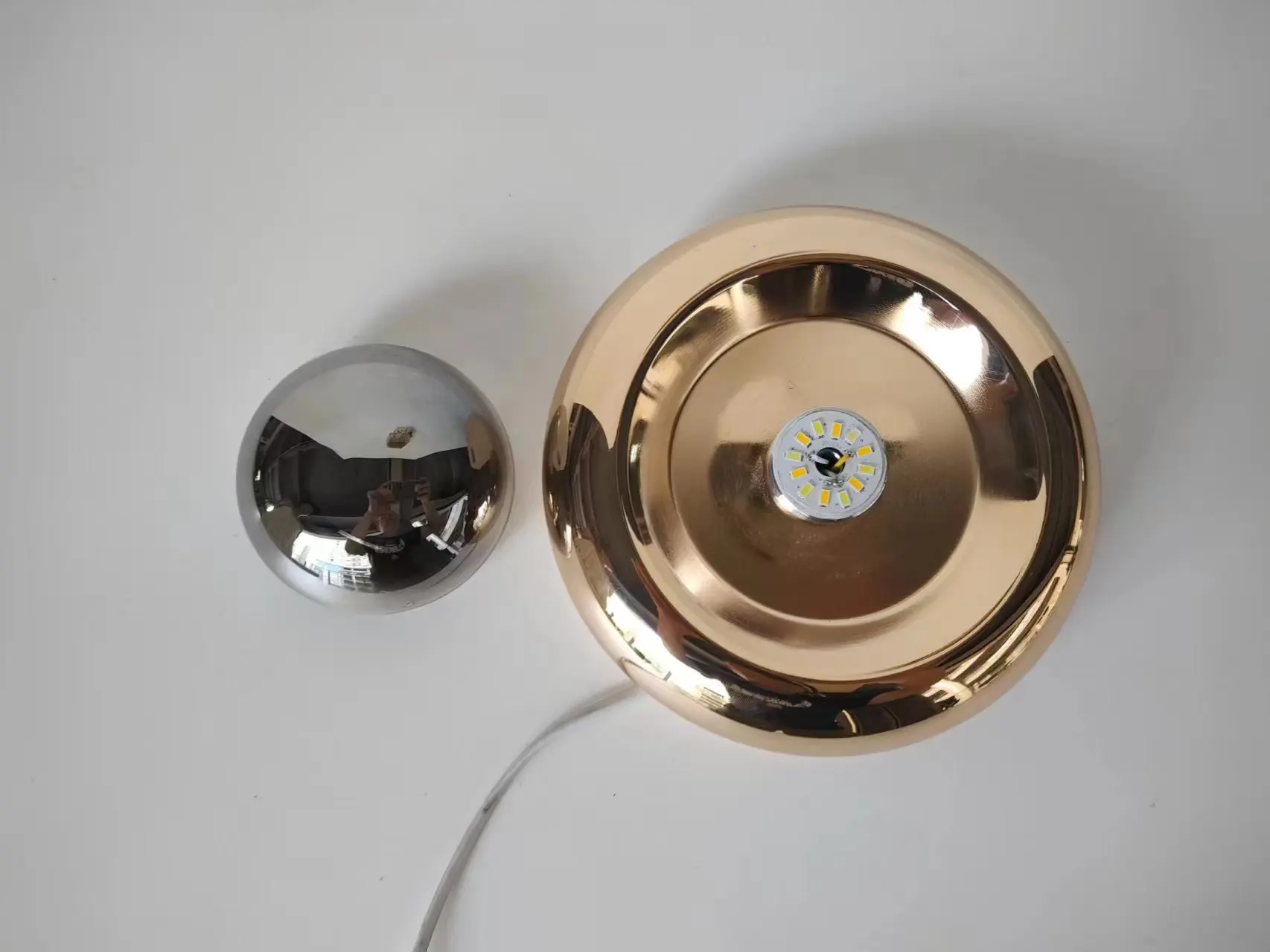 Caren Lighting Futurism Wall Sconces Lighting Design Glass Electroplating LED Bauhaus Contemporary Modern Cozy Light Fixture