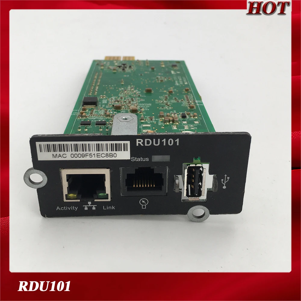 For Vertiv UPS Signal Transmission Monitoring Network Management Card RDU101