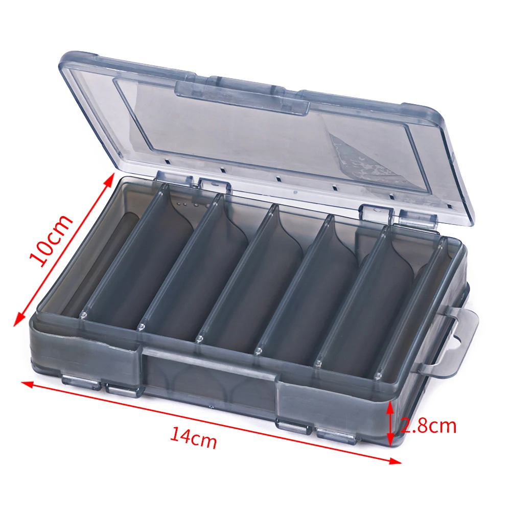 Caja de aparejos organizadora doble cara para señuelos y anzuelos - imagen 5