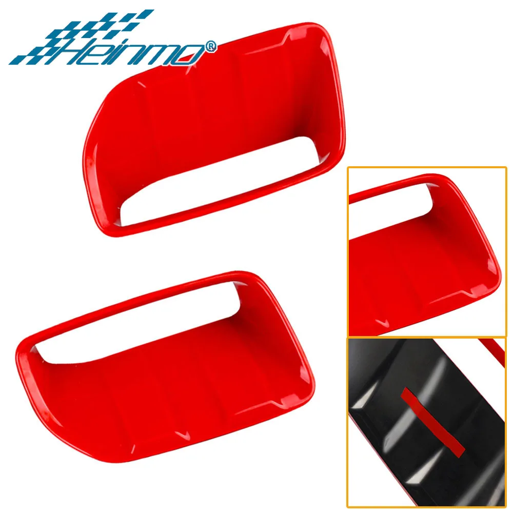 

1pair Car Front Bumper Air Inlet Decoratiive Shell Sticker For Mini Cooper S F55 F56 F57 2022 Countryman F60 2022