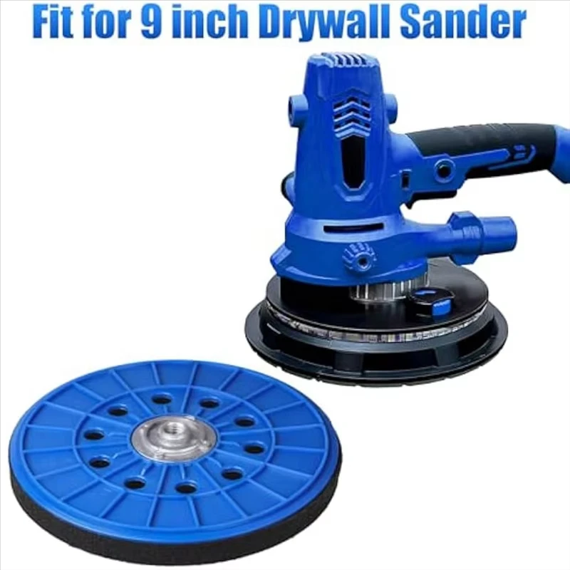 دريوال ساندر هوك وحلقة 10 حفرة 9 بوصة 210 مللي متر لوحة احتياطية مع 14 مللي متر موضوع جدار تلميع دعم لوحة الموضوع الرملي الوسادة