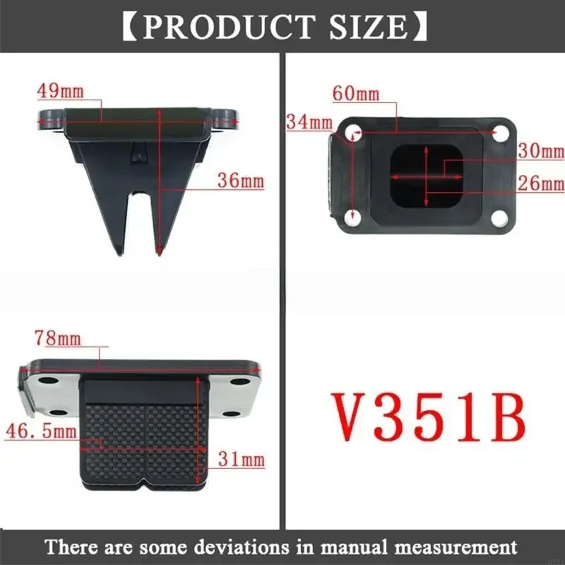 

OEM Standard Reeds Valves V351B For 50cc 65cc Motorcycles Direct Replacement For Improved Engine Efficiency X37F