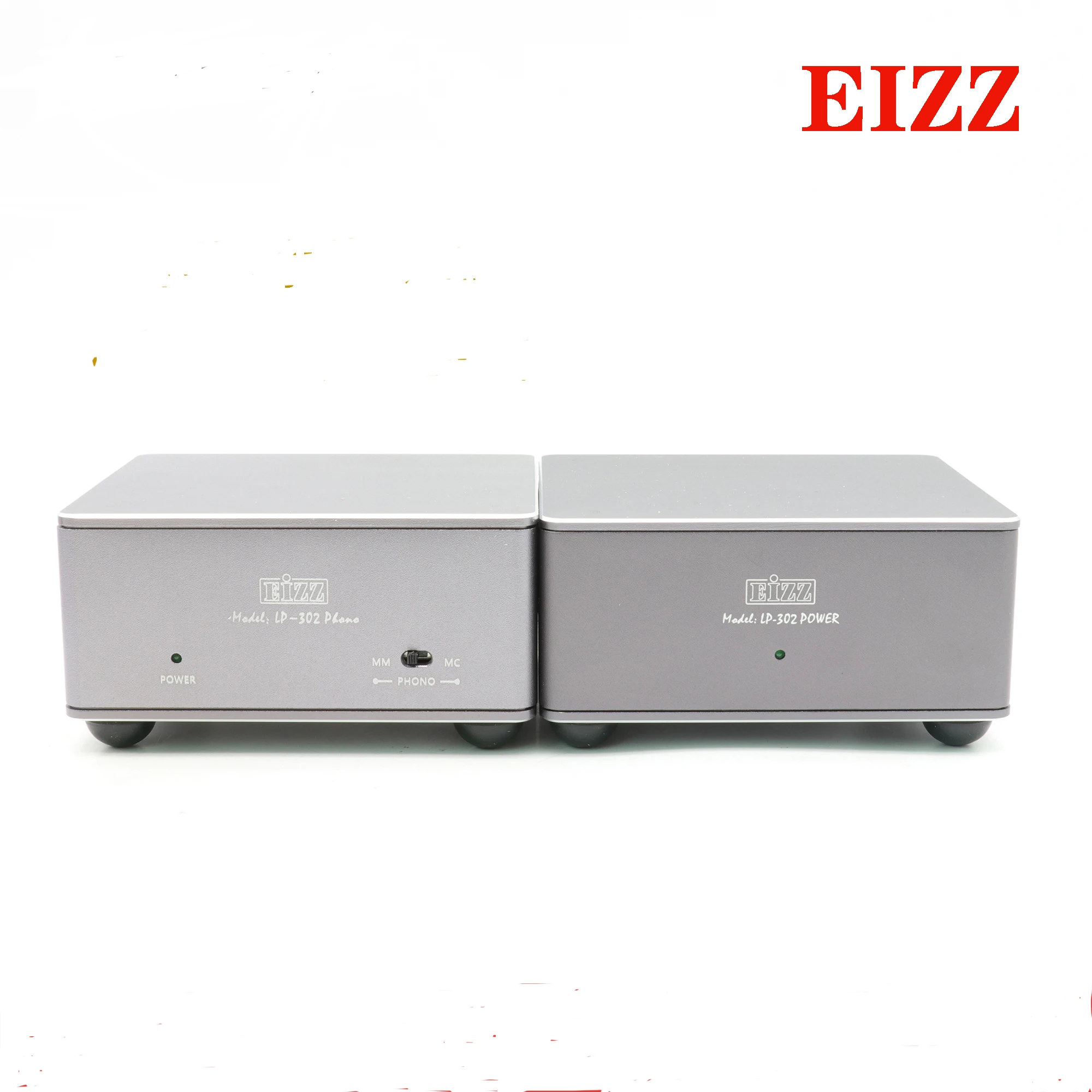 

EIZZ LP-302 POWER MM/MC LP Vinyl Record Player Turntable Phono Integrated Power Amplifier MM MC With Separate Power