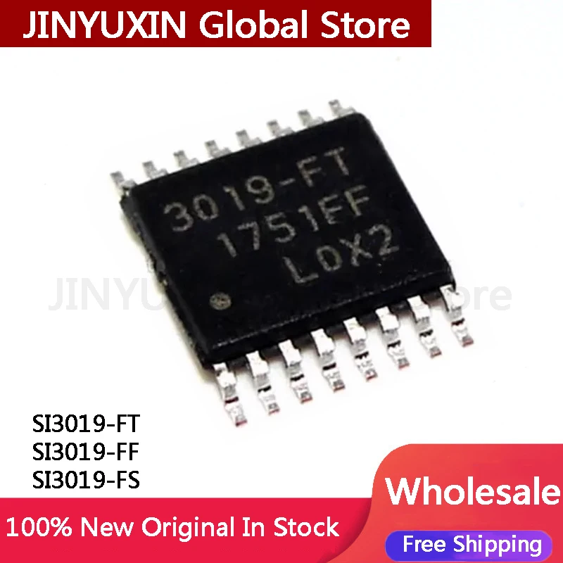 5Pcs SI3019-FT SI3019-FF SI3019-FS SI3019 3019-FT TSSOP-16 SOP16 IC In Stock Wholesale