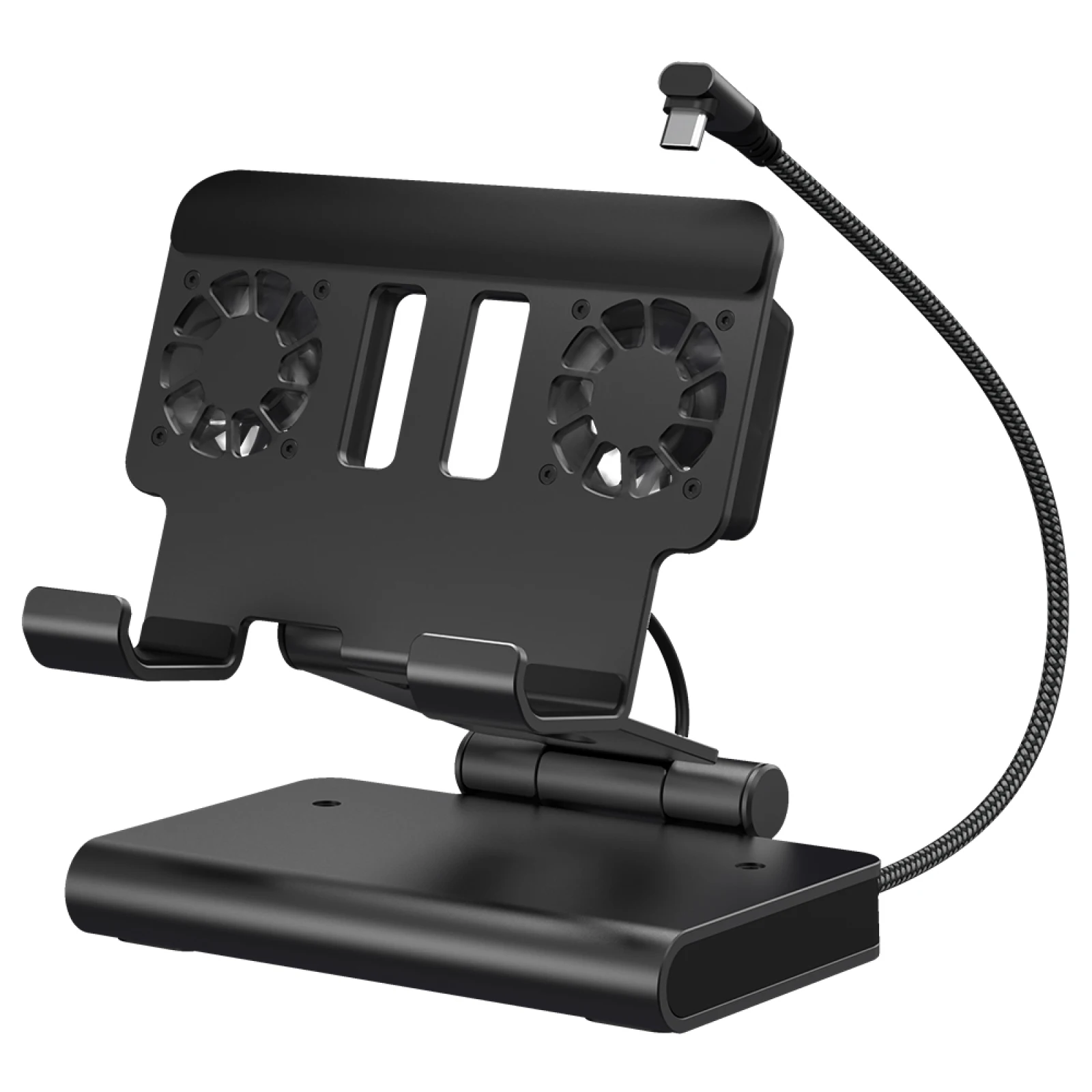 

For ROG Ally X for Steam Deck for MSI Claw for LEGION Go Docking Station with Dual Fans 4K 144Hz 100W PD USB 3.2G Ethernet