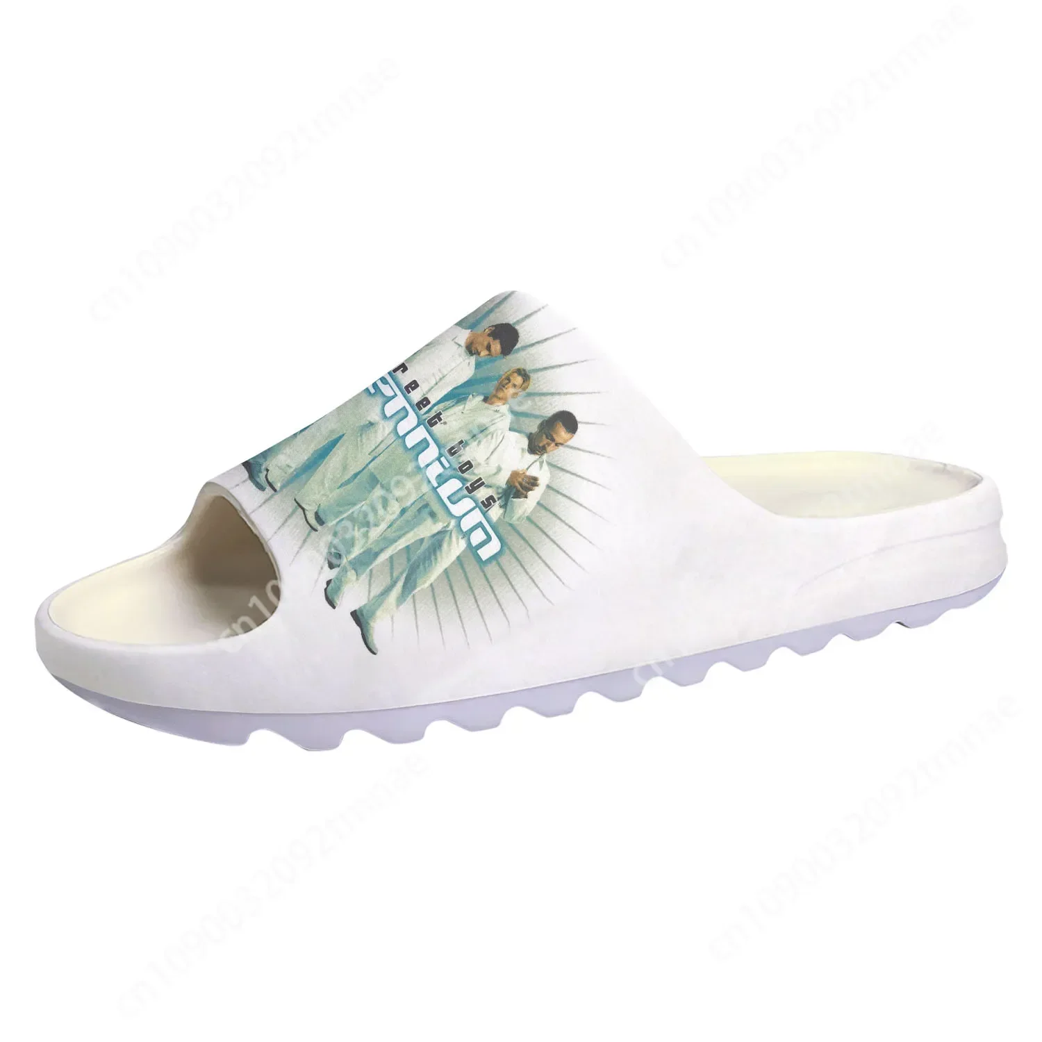 

Backstreet Boys Band Bsb Soft Sole Sllipers Home Clogs Step on Water Shoes Mens Womens Teenager Customize on Shit Sandals Pop