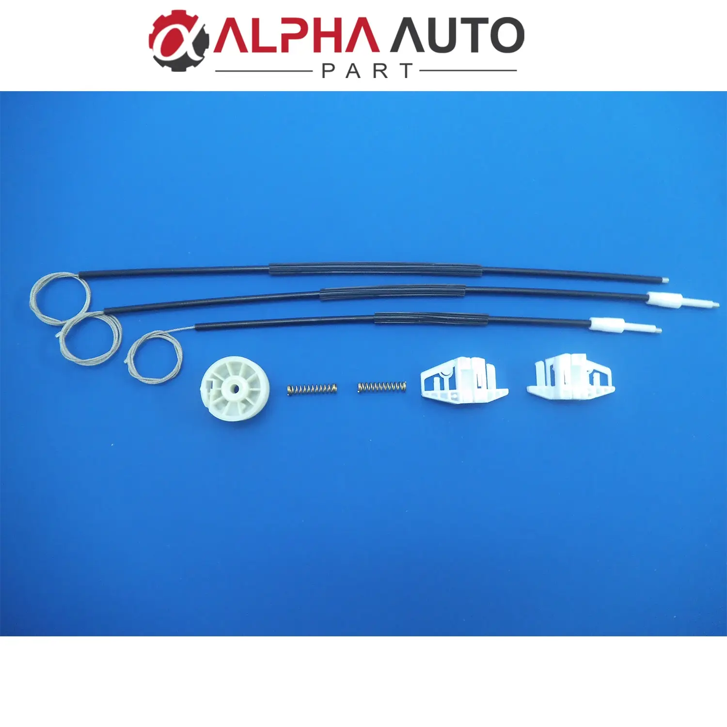 Front LEFT Door Window Regulator Repair Kit For Renault Megane 2