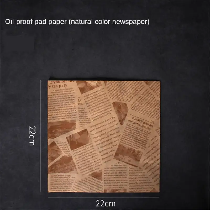 Good Oil Absorption Performance Pad Paper Safety Oil-proof Used For Food Food Grade Multifunctional Integration Anti-stick