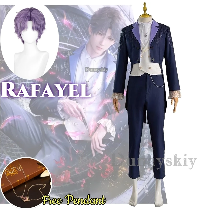 

Rafayel аниме игра Love And Deep Space косплей костюм одежда парик униформа косплей Rafayel платье для выступлений Хэллоуин вечерние