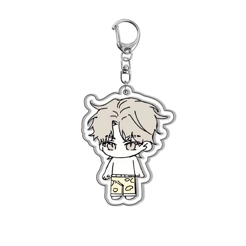 Anime Backpack Keychain Acrylic Keychain Beach Night Keychain Pendant Charm Accessory Wholesale Dropshipping Ready Stock view 3