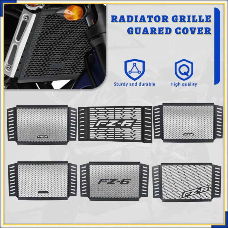 

Для YAMAHA FZ6 FAZER 600 FAZER 600 2007 2008 2009 2010 FZ6FAZER аксессуары для мотоциклов защита радиатора защитная решетка крышка